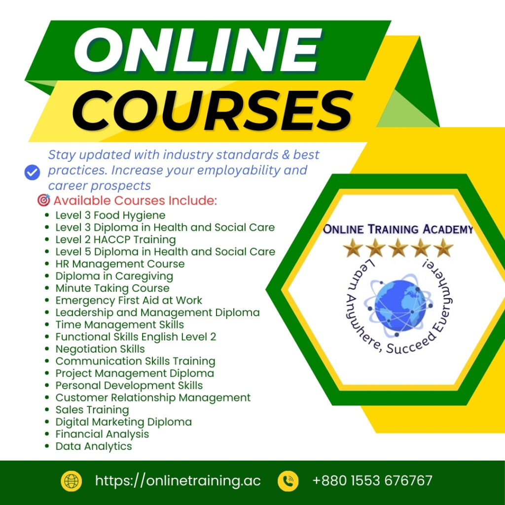 বাণিজ্য ও বিনিয়োগ বিষয়ক প্রশিক্ষণ