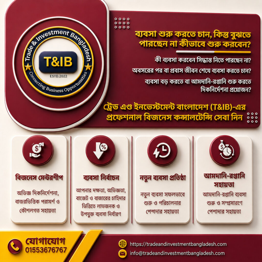 বাংলাদেশের শীর্ষ ১০টি উৎপাদনমুখী ব্যবসার ধারণা
