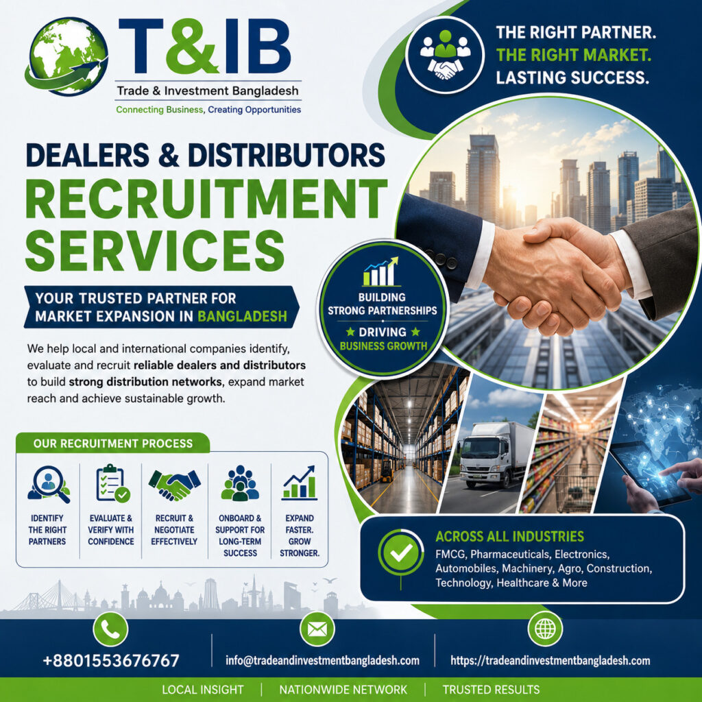 Product Exhibitions & Delegation Management Services of Trade & Investment Bangladesh (T&IB)