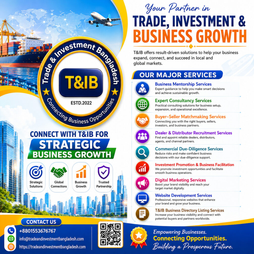 Export Support Services of Trade & Investment Bangladesh (T&IB)