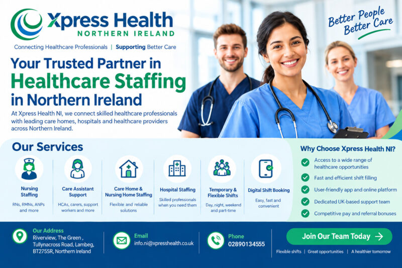 Xpress Health NI – Healthcare Recruitment & Staffing Agency